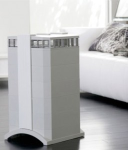 Showing how does an air purifier work